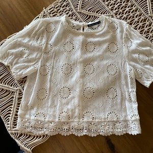 Abercrombie & Fitch lace blouse